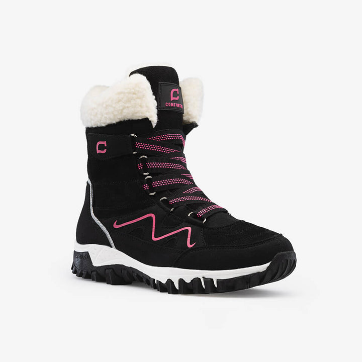 Women's winter boots with thermal lining and weatherproof design 