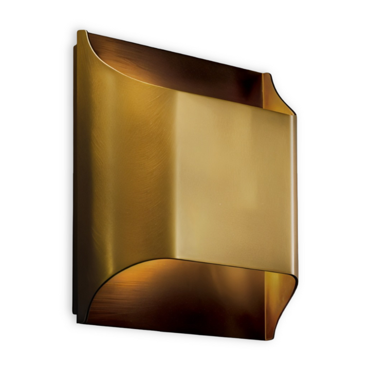 LED wall light copper – Modern up &amp; down wall lamp for living spaces