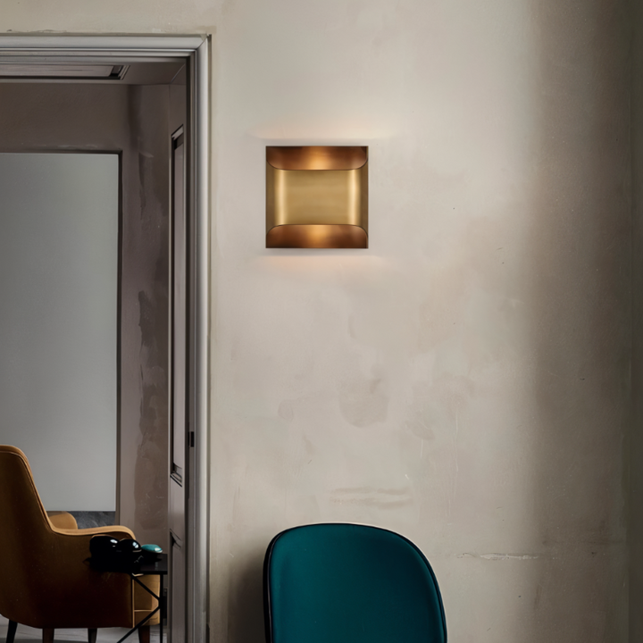 LED wall light copper – Modern up &amp; down wall lamp for living spaces