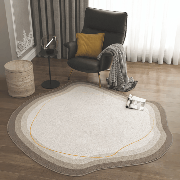 Round rug – Modern geometric design for stylish rooms