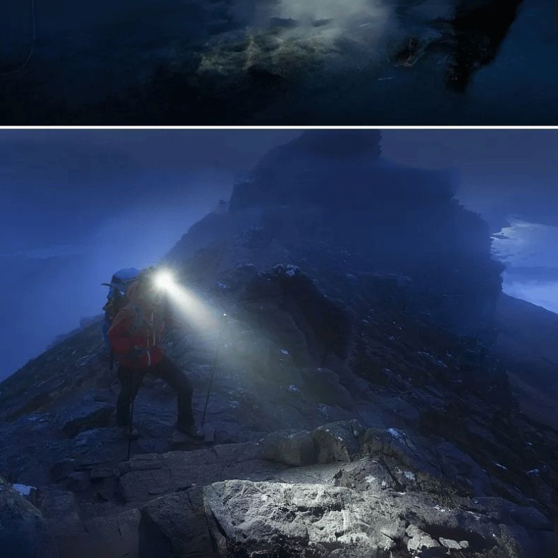 High-performance LED headlamp – Rechargeable, waterproof &amp; with zoom function