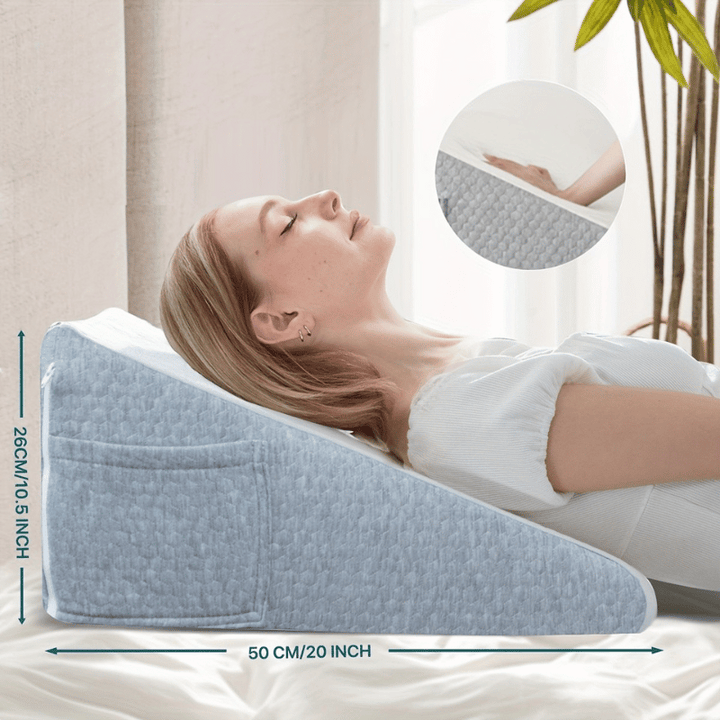 Pillows with machine-washable covers for superior sleeping comfort