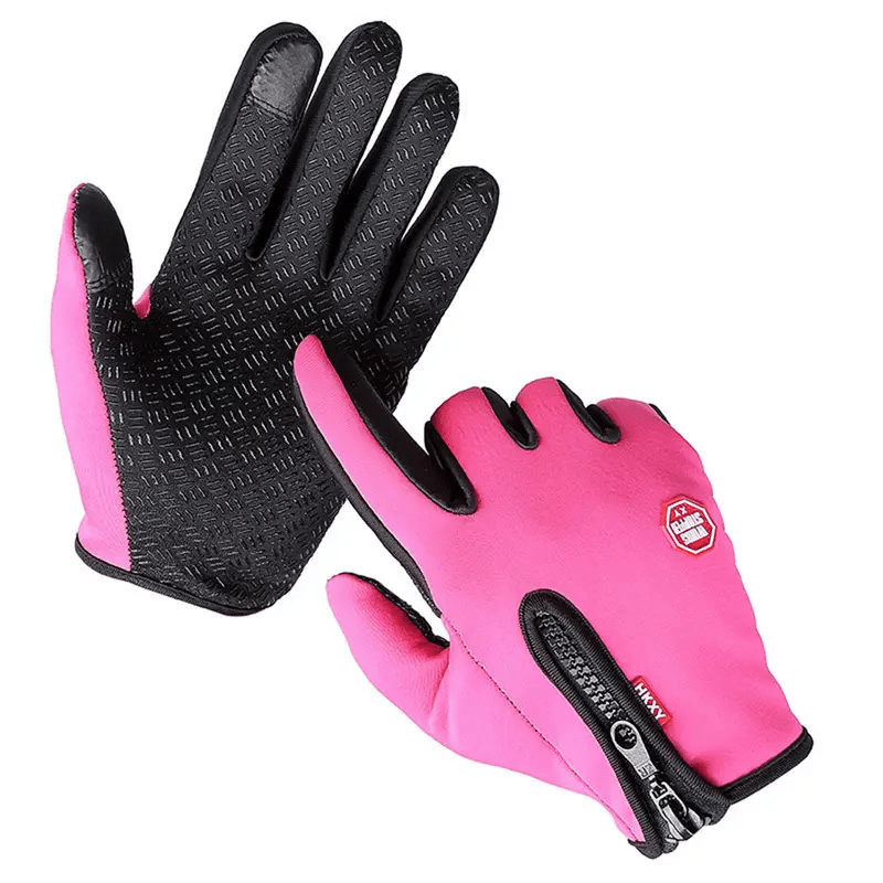 Wind and waterproof touchscreen gloves for men