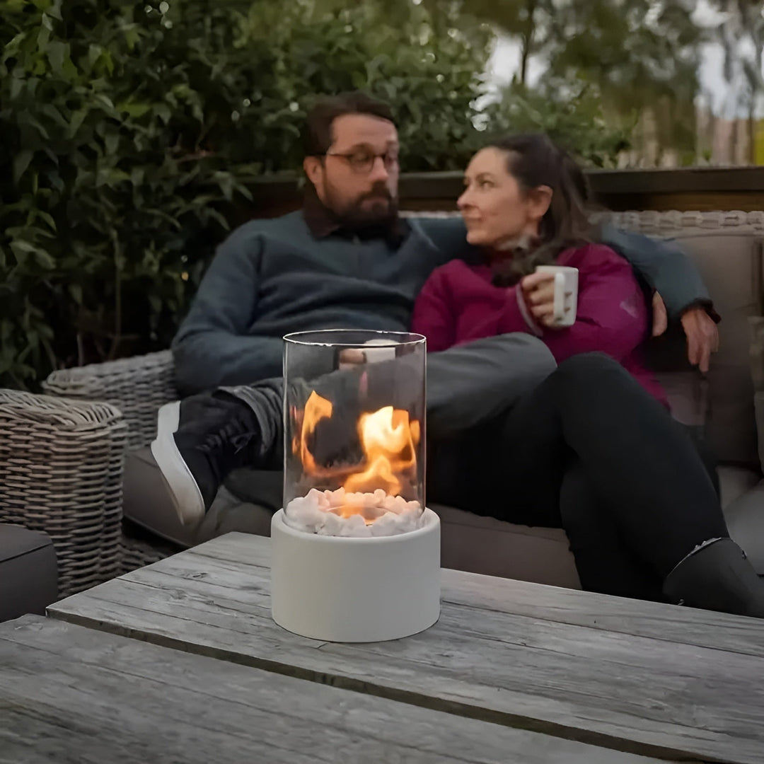 Portable Mini Fireplace - Stylish Outdoor Heater with Clean Bioethanol Fuel-2