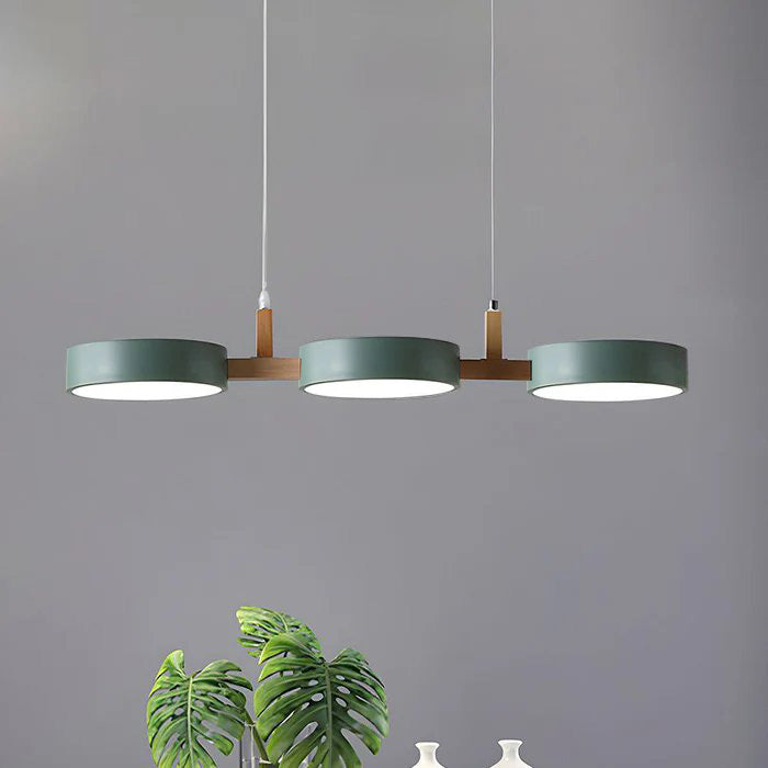 Modern metal ceiling light – flat, Nordic &amp; dimmable