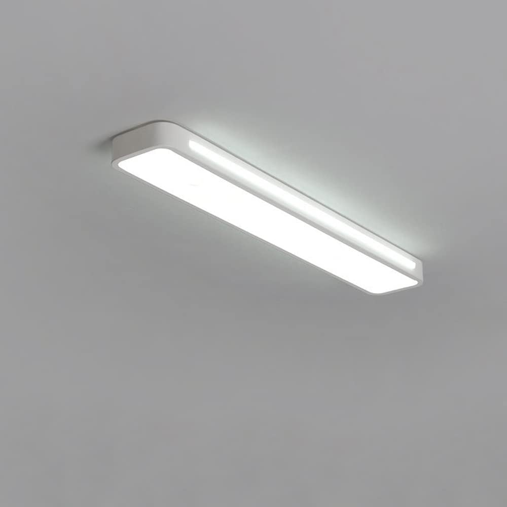 Nordic LED ceiling light – elongated, dimmable &amp; modern