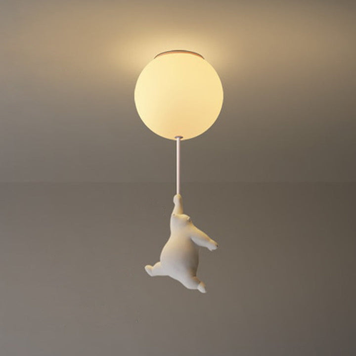 Nexa Bear Play Ceiling Lamp for Children's Room