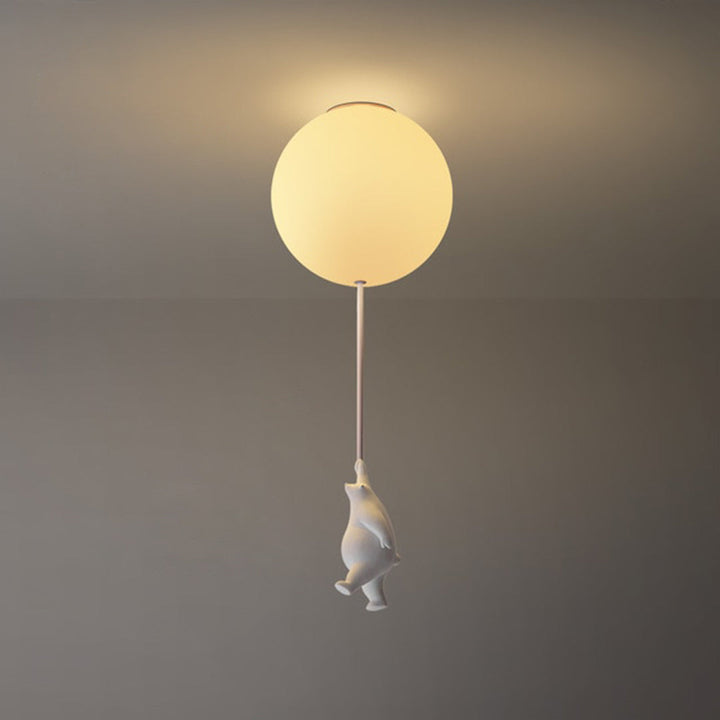 Nexa Bear Play Ceiling Lamp for Children's Room