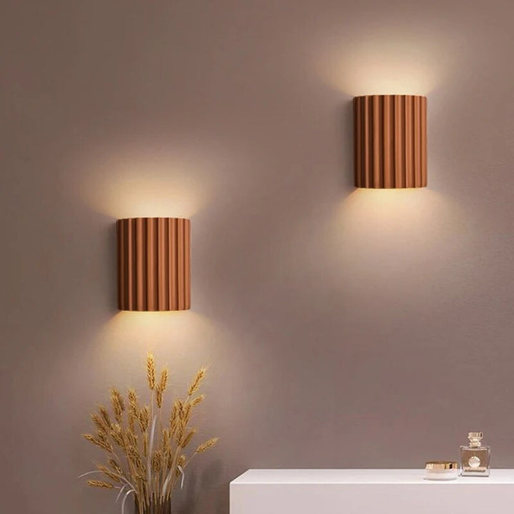 Modern, stylish LED wall light for living room and hallway