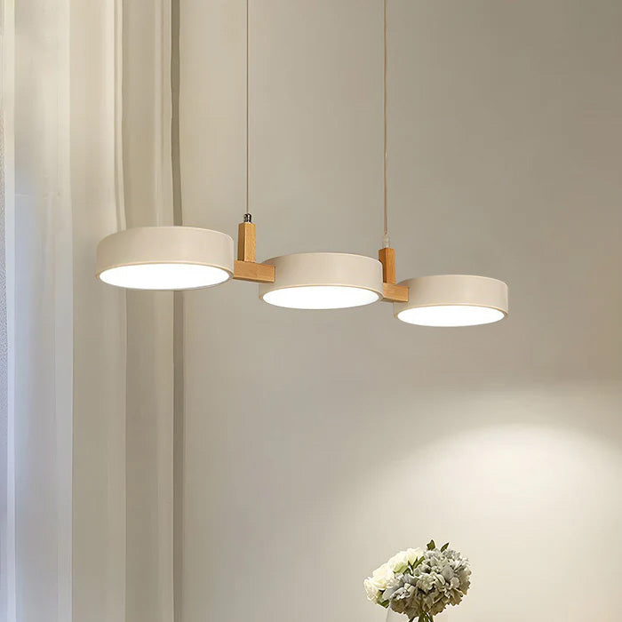 Modern metal ceiling light – flat, Nordic &amp; dimmable