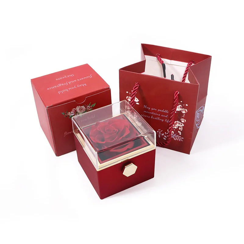 2-in-1 necklace with heart and clover for women 