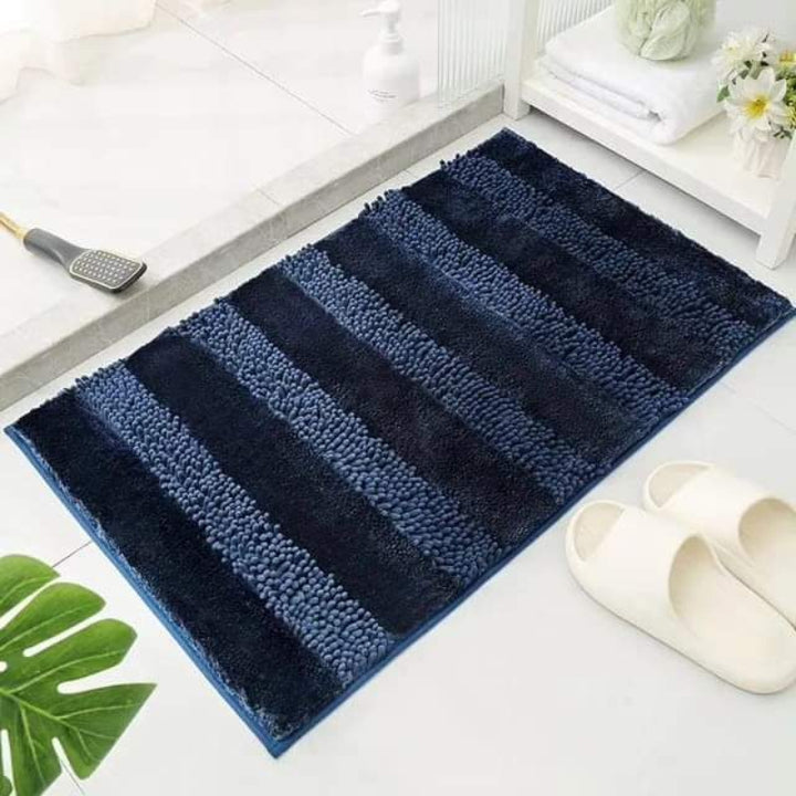 Soft chenille bath mats – highly absorbent, quick-drying &amp; non-slip