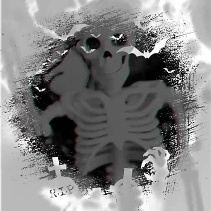 Halloween Gothic Skeleton Pumpkin Wreath – Spooky Autumn Decoration with Pumpkins &amp; Black Branches