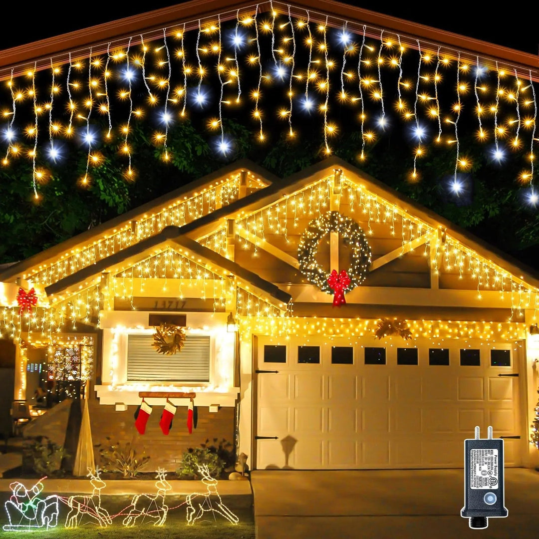 Festive Outdoor LED Christmas Lights - Festive Outdoor Glow