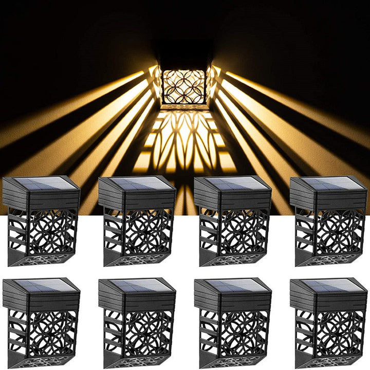 Elegant, energy-efficient solar garden light for stylish outdoor areas