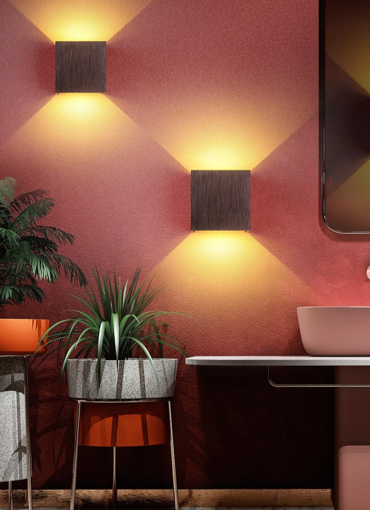 Elegant minimalist LED wall light for stylish room lighting