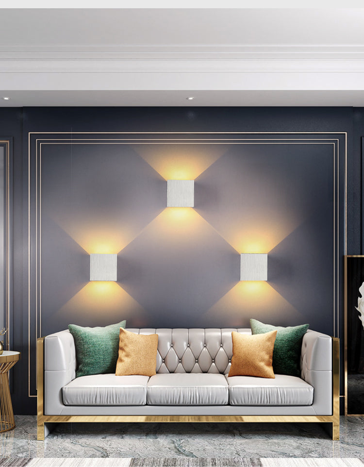 Elegant minimalist LED wall light for stylish room lighting
