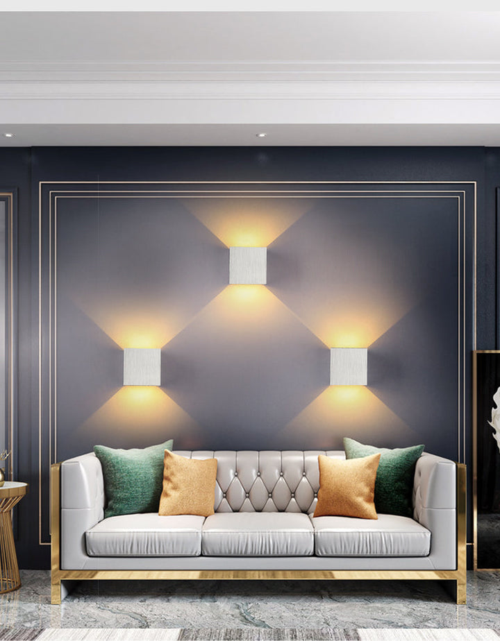Elegant minimalist LED wall light for stylish room lighting