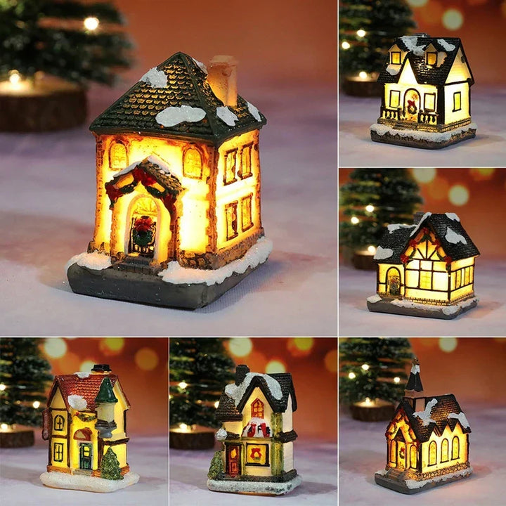 Dekorative LED-Kirche für eine gemütliche Weihnachtsatmosphäre