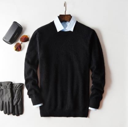 Men's Cashmere Sweater with Classic Cut