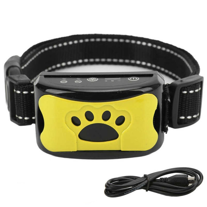 Sanftes Anti Bell Halsband Mit Ton Und Vibration Für Hunde