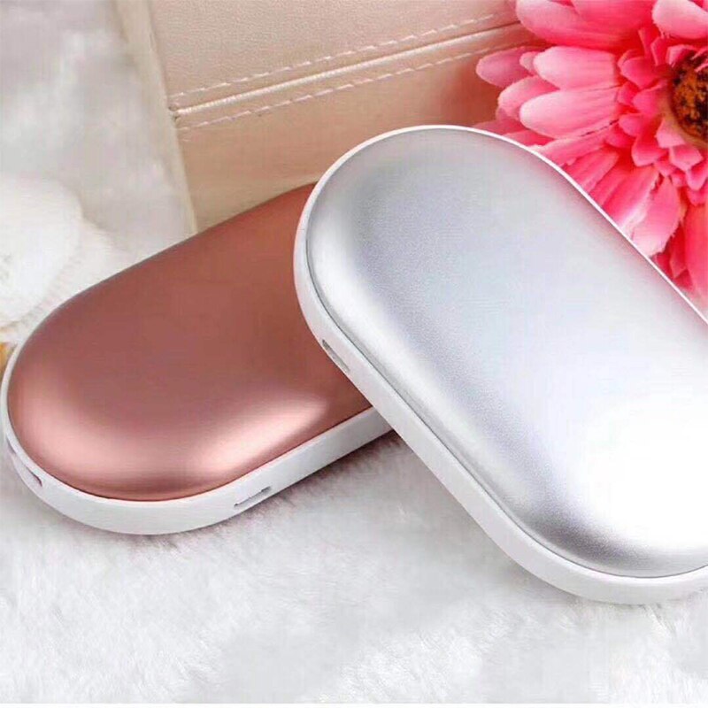 Rechargeable hand warmer with power bank