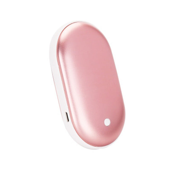 Rechargeable hand warmer with power bank