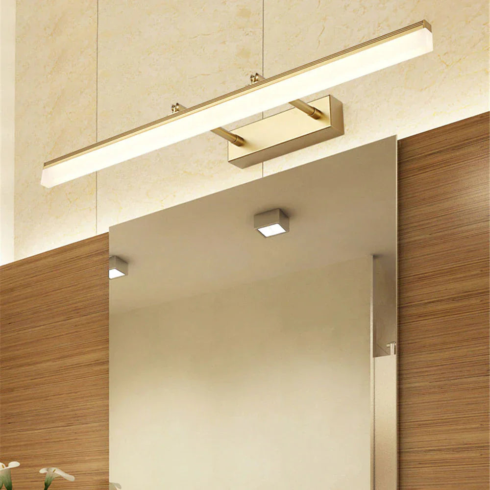 Waterproof modern LED wall light for bathroom mirrors