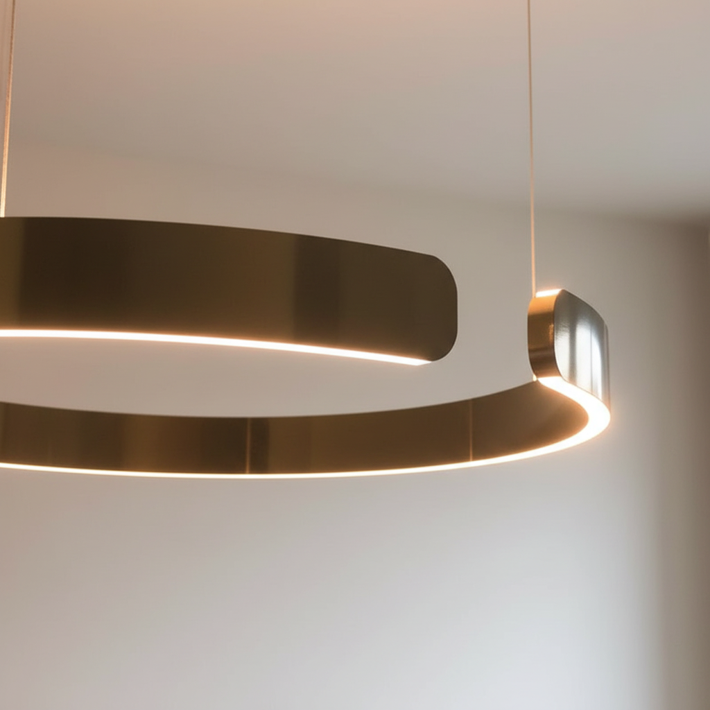 Runde LED Pendelleuchte SkyRing im modernen Design