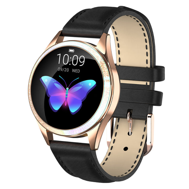 Stainless steel smartwatch for women