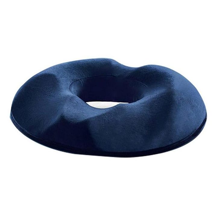 Pressure-relieving seat cushion with memory foam
