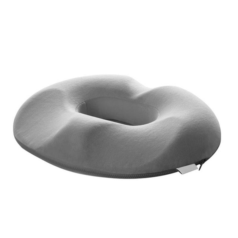 Pressure-relieving seat cushion with memory foam