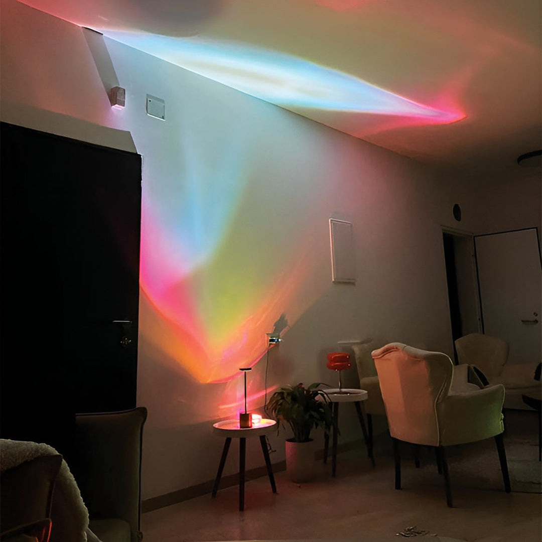 LED projection lamp with prism effect – magical &amp; decorative