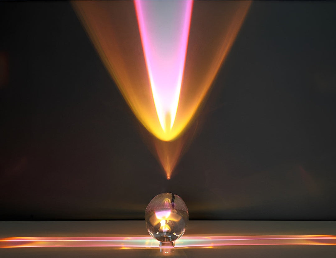LED projection lamp with prism effect – magical &amp; decorative