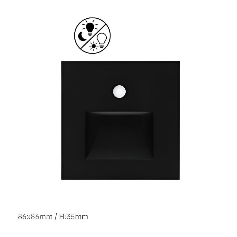 Intelligent LED wall light with motion sensor – Elegant smart home lighting for security &amp; style