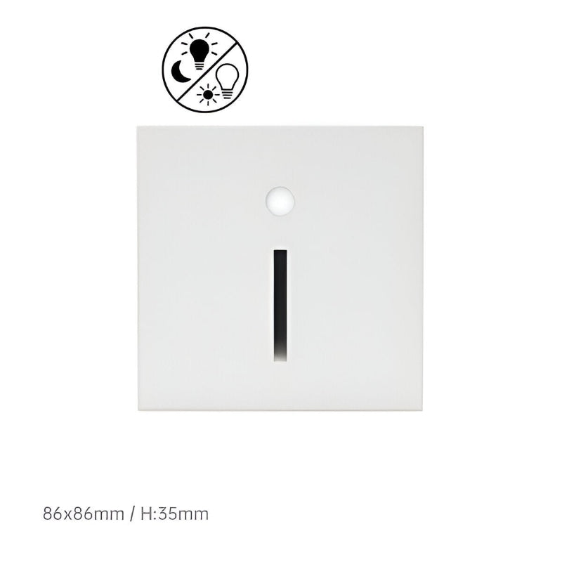 Intelligent LED wall light with motion sensor – Elegant smart home lighting for security &amp; style