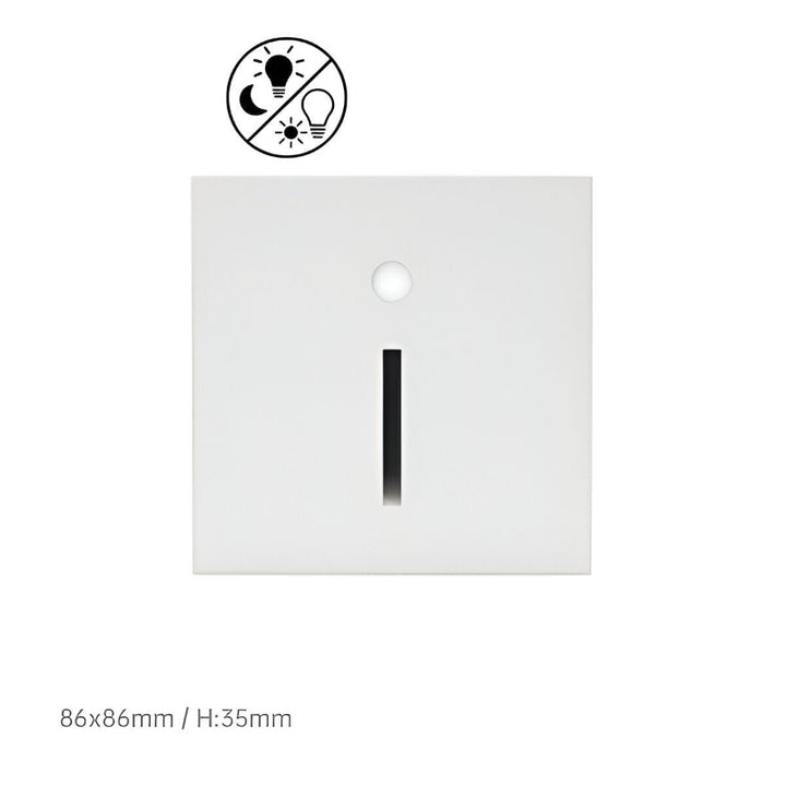 Intelligent LED wall light with motion sensor – Elegant smart home lighting for security &amp; style