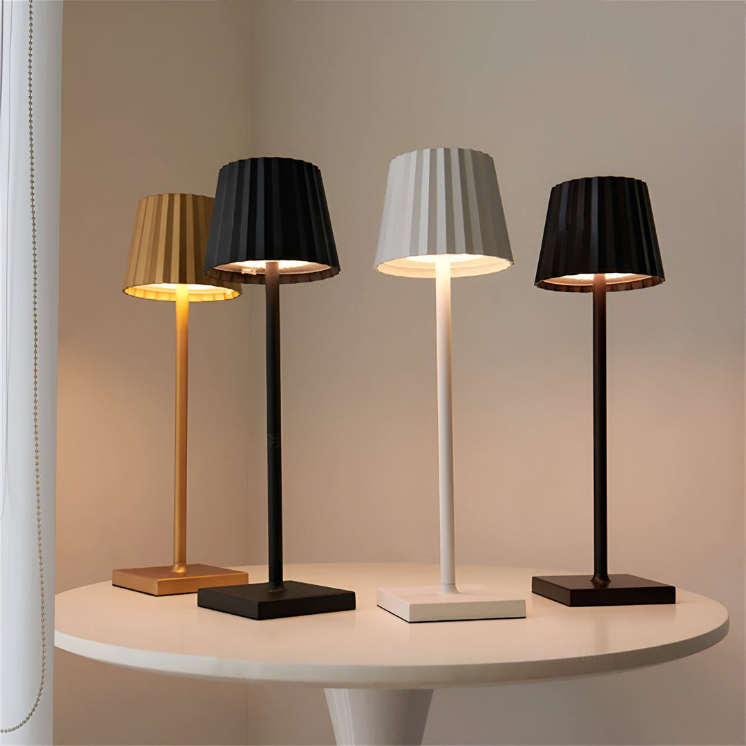 Wireless dimmable LED table lamp with touch control 
