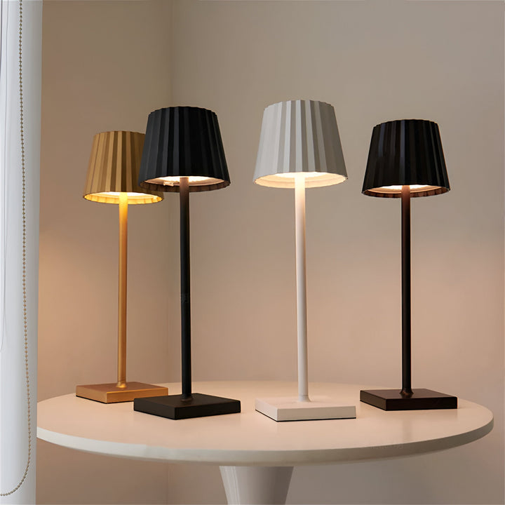 Wireless dimmable LED table lamp with touch control 