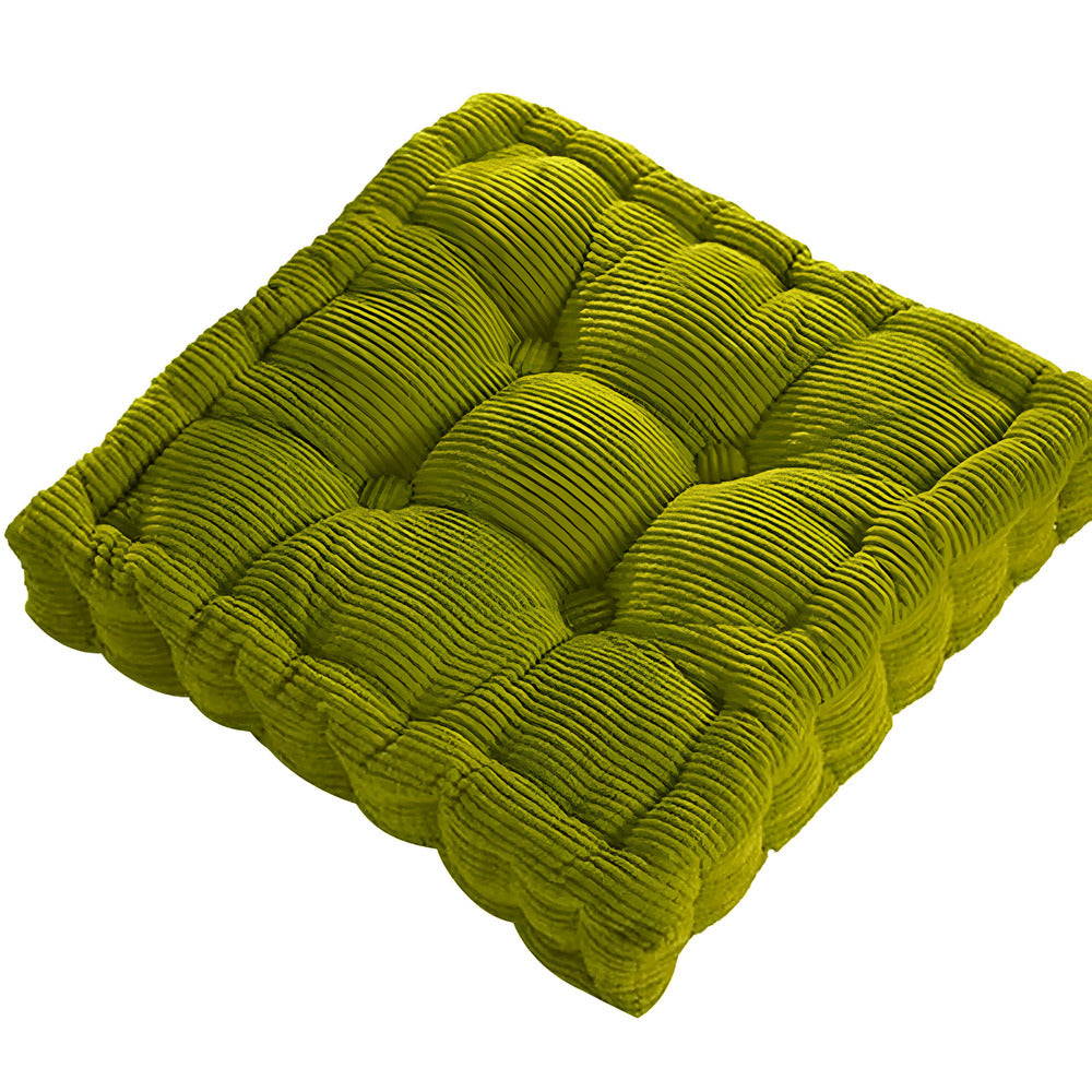 Dekoratives Yogakissen aus Baumwolle im schlichten Design