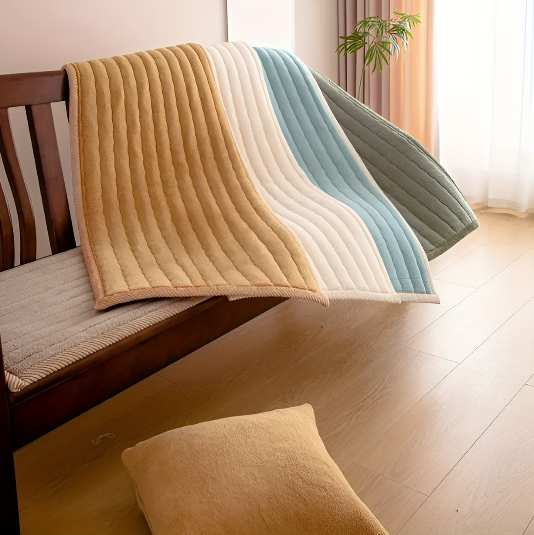 Sofa cover with non-slip seat