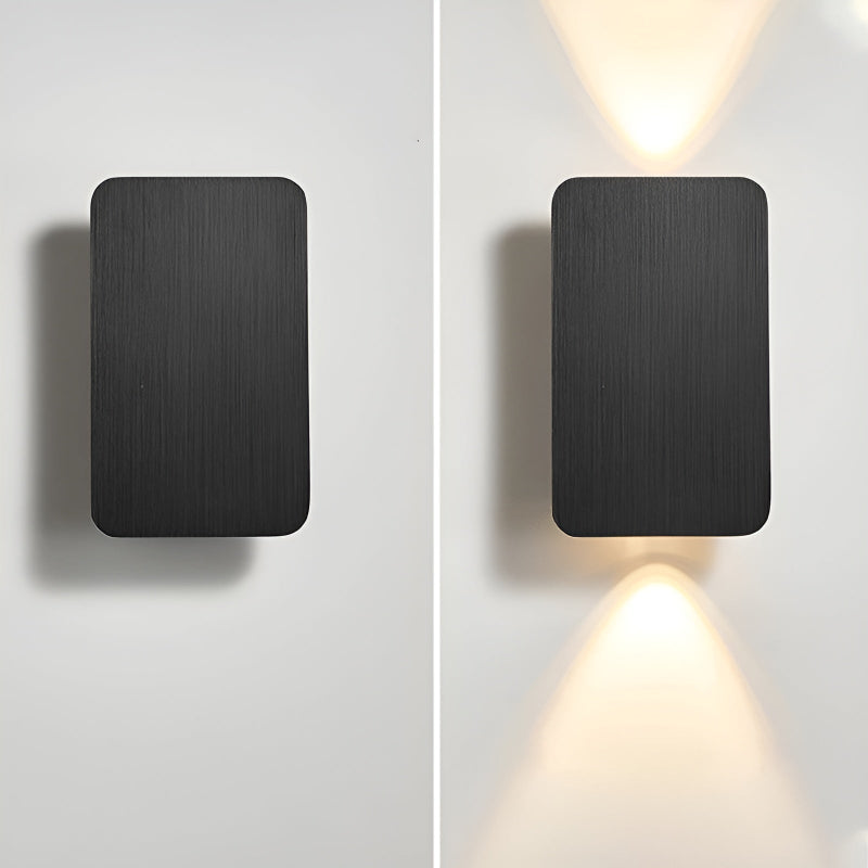 Modern LED wall light in a minimalist design