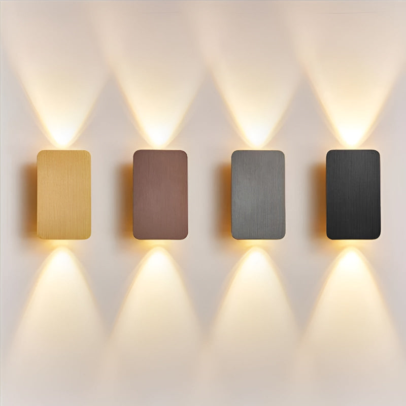 Modern LED wall light in a minimalist design
