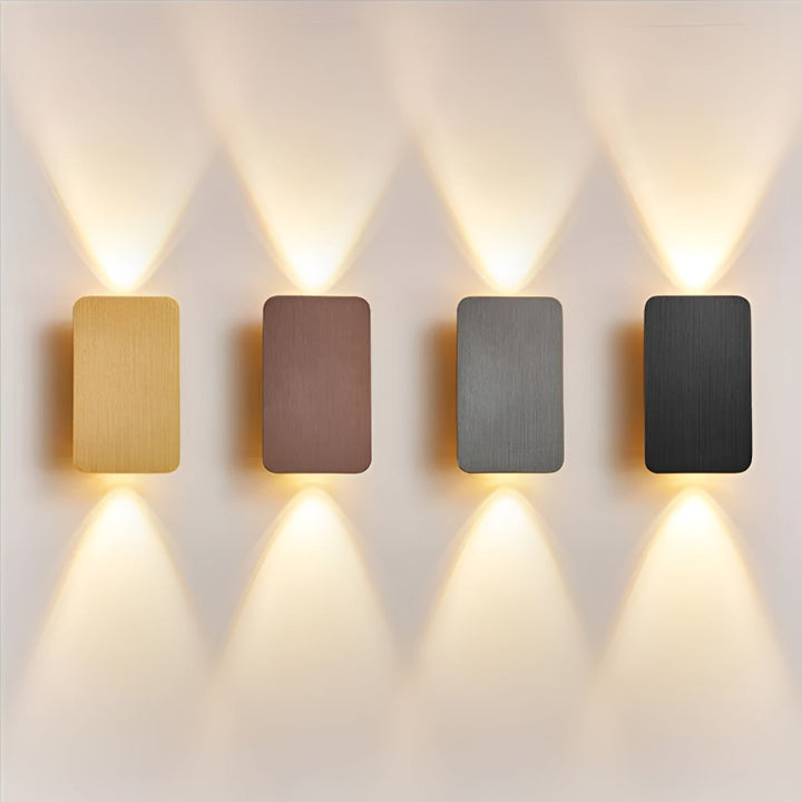 Modern LED wall light in a minimalist design