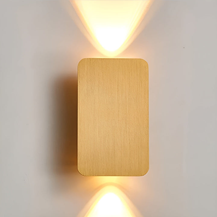 Modern LED wall light in a minimalist design