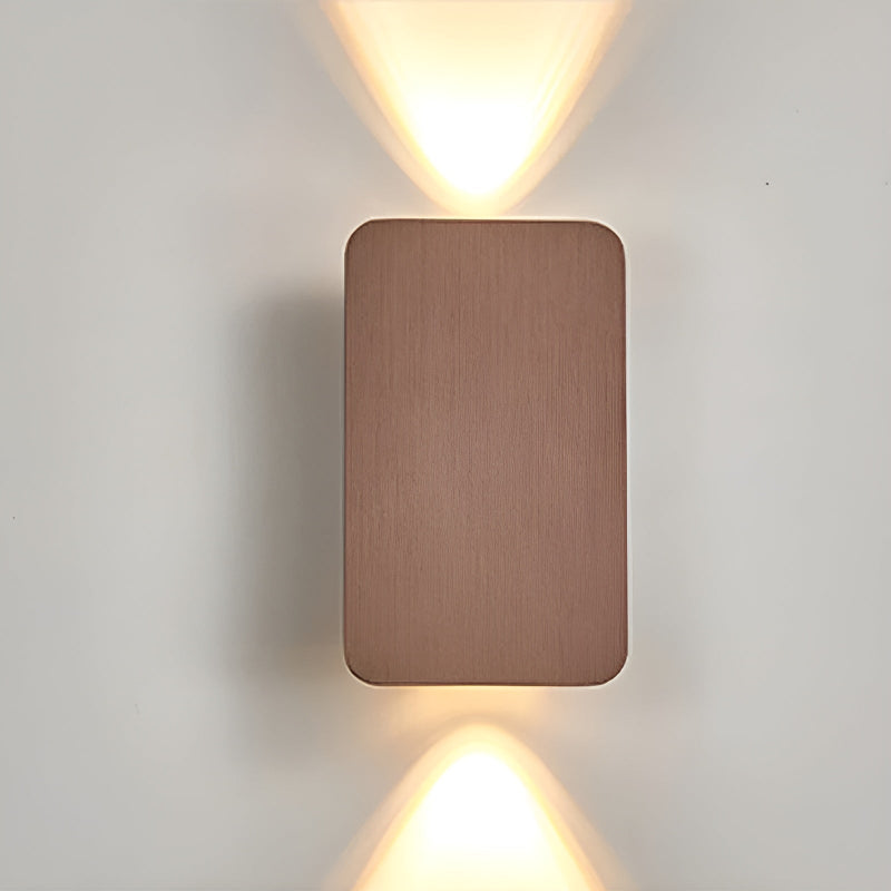 Modern LED wall light in a minimalist design