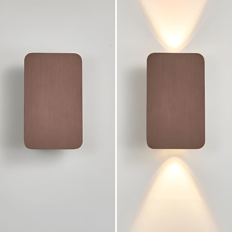 Modern LED wall light in a minimalist design
