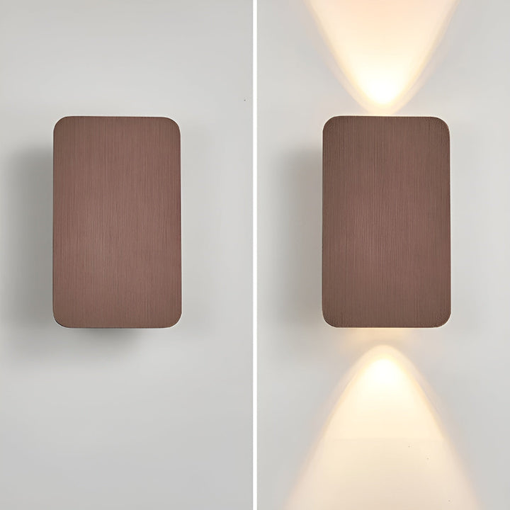 Modern LED wall light in a minimalist design