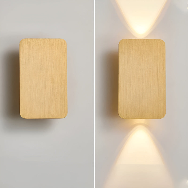 Modern LED wall light in a minimalist design