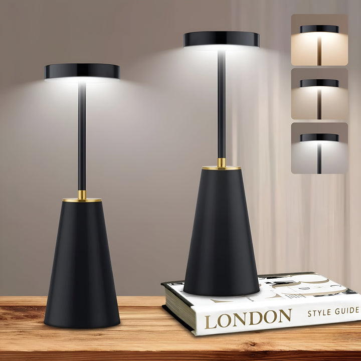 Wireless LED table lamp with a modern design